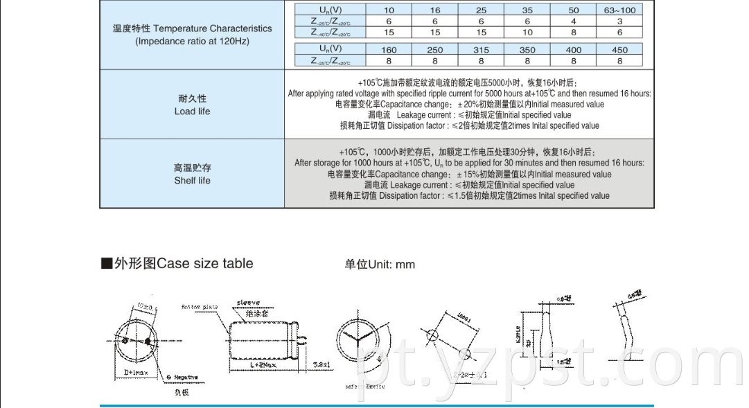 Used for large electrolytic capacitor switching power supply